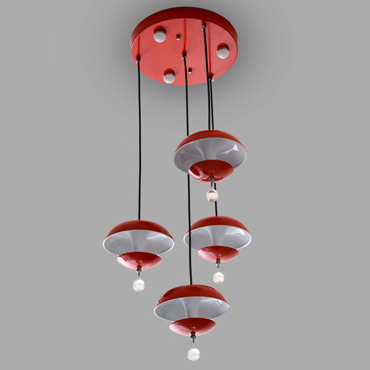 The Mushroom Red Lights Hanging Lamps