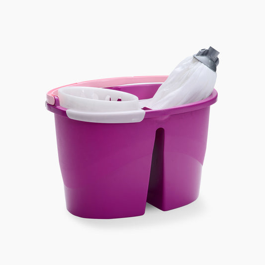 16 Lt.Cleaning Bucket with Wringer and Mob