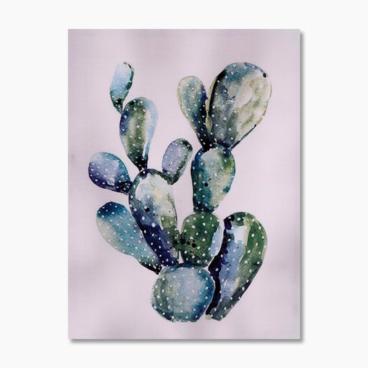 Cacti Wall Art Cactus Plant Printed Fabric Frame