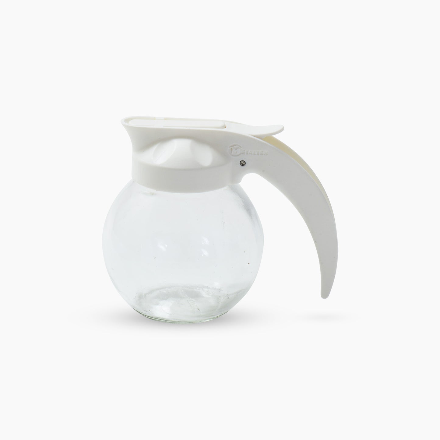 Stylish Glass Jar With Pour Spout Lid