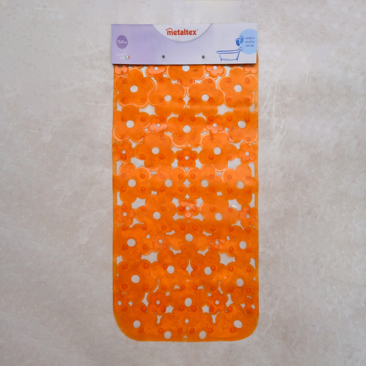 Light Orange color Anti-Slip Bath Tub Mat