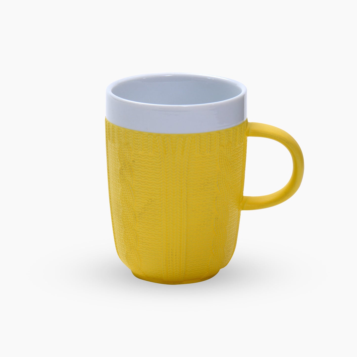 Set of 6 Yellow Mugs