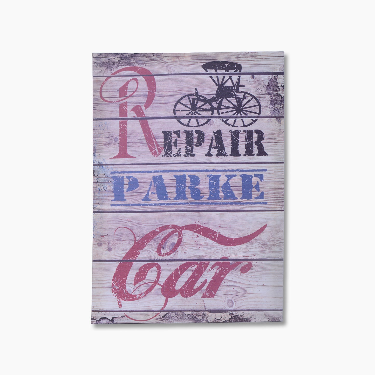 Repair Park Car Wall Sign