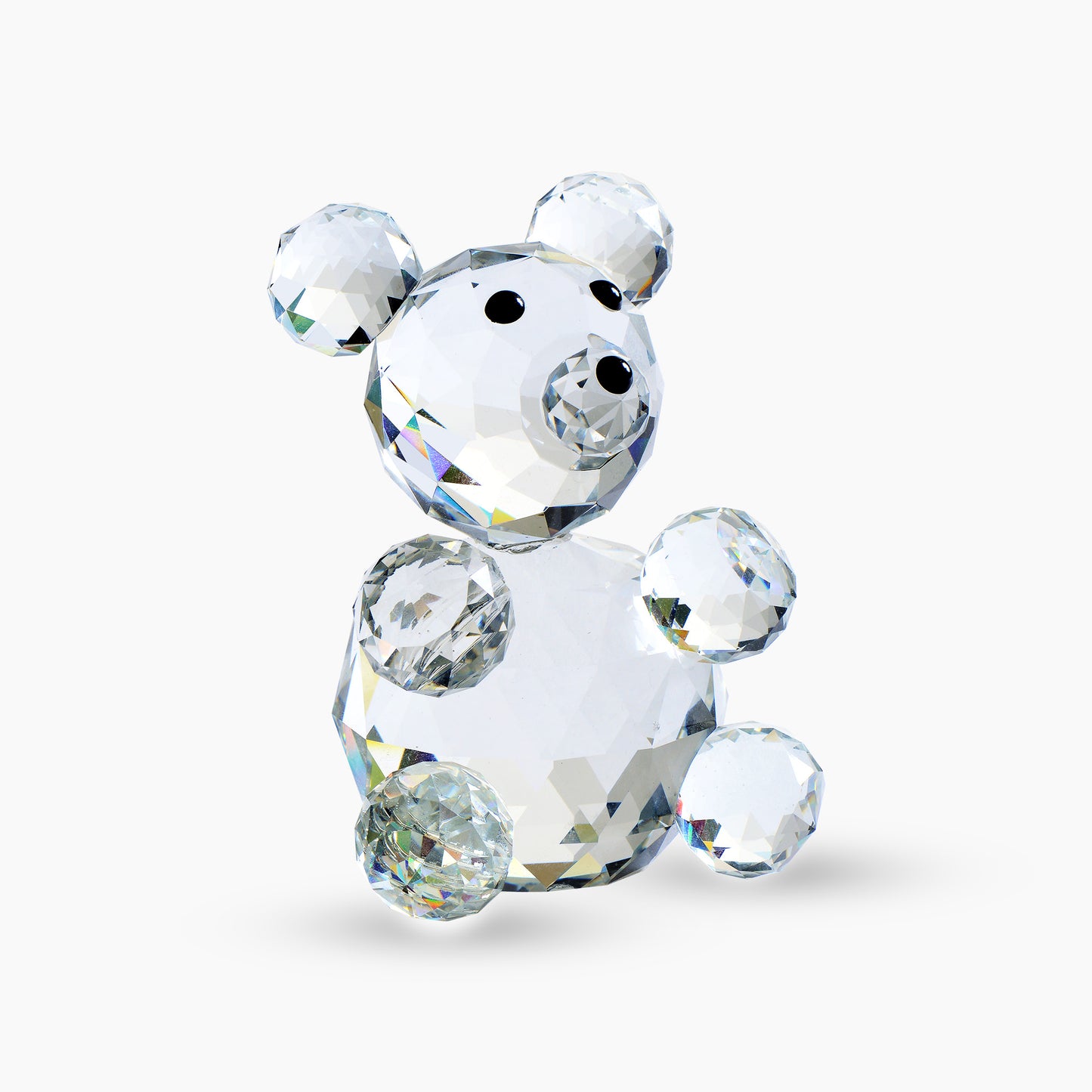 The Little Crystal Teddy Bear Display Figurine