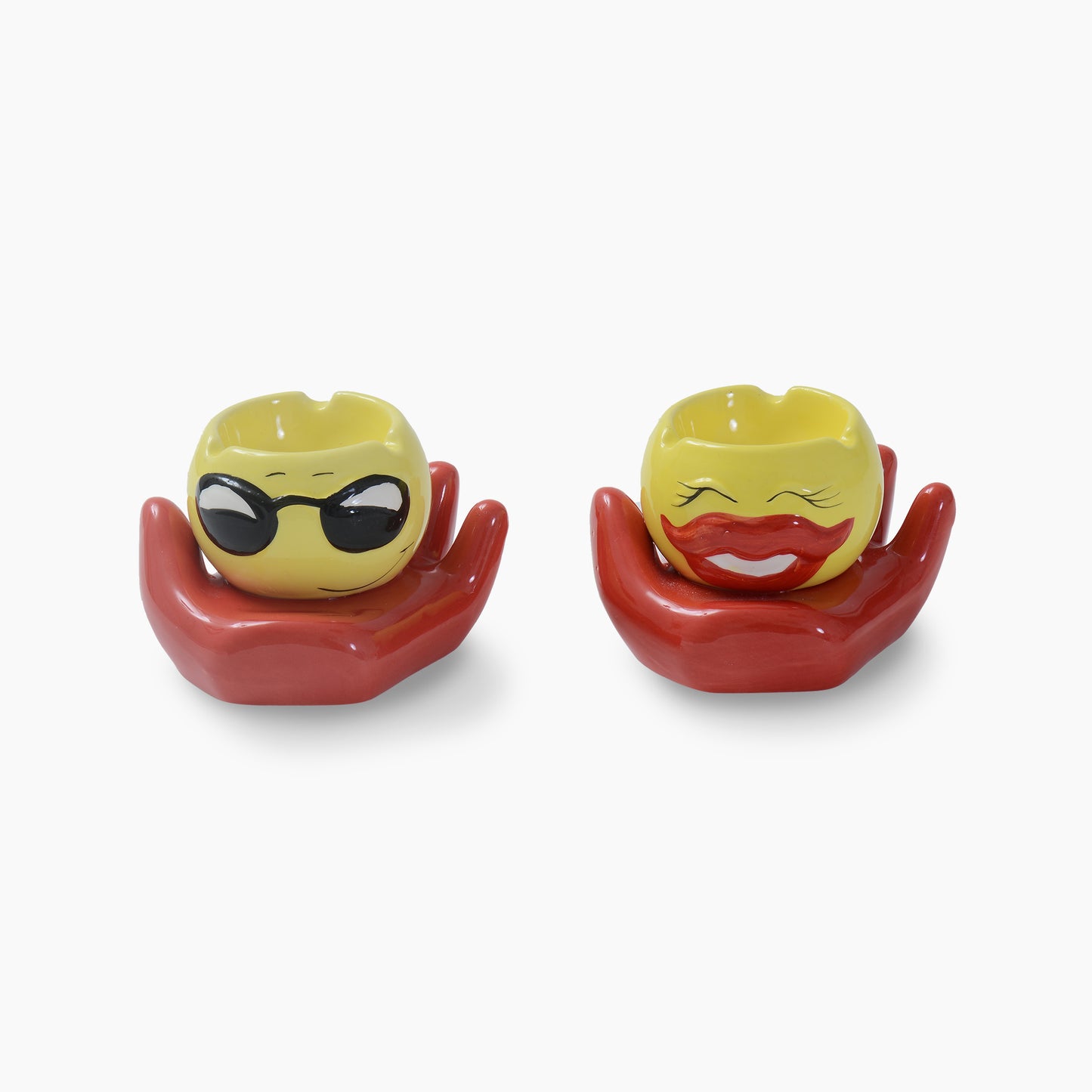 Ashtray for Emoji Lovers - Set of 2