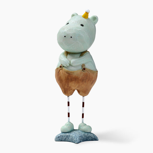 The Hippo Ceramic Money Box Figurine